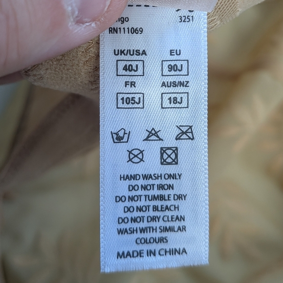 NWT PANACHE Tango Balconnet Women Bra Size 40J Beige See Through - Picture 8 of 8